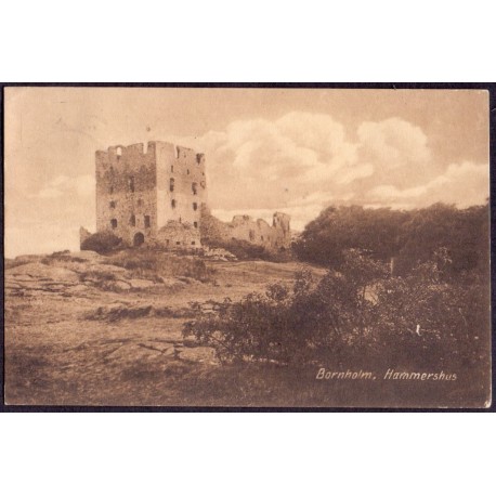 Bornholm Hammerhus, sendt (Rønne Boghandel)