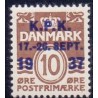 1937. K.P.K frimærkeudstilling. AFA nr. 243. postfrisk  Stemplet FDC