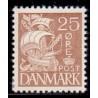 1933-34. Stålstik. AFA nr. 214 tp.I. postfrisk  Stemplet FDC