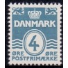 1933. Bølgelinieudgaven. AFA nr. 196 postfrisk     Stemplet FDC