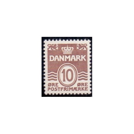 1937-38. Farveændringer AFA nr. 235 tp.IA postfrisk   Stemplet FDC