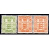Danmark Gebyrmærke 1934 AFA nr. 4-5+5a **/MNH stemplet/used