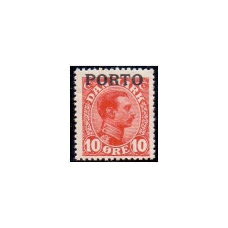 Danmark Portomærke 1921 AFA nr. 4 **/NHM stemplet/used