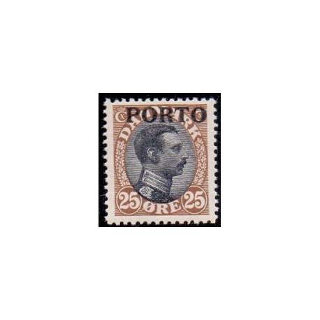 Danmark Portomærke 1921 AFA nr. 6 **/NHM stemplet/used