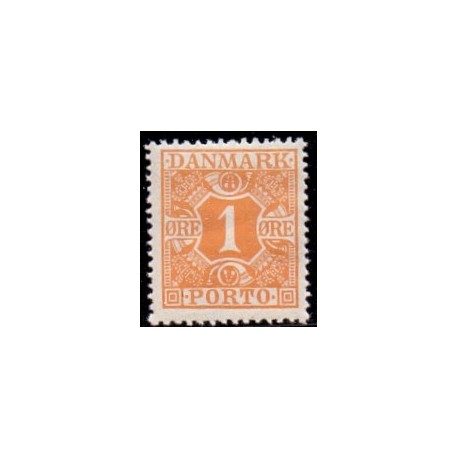 Danmark Portomærke 1921 AFA nr. 9 **/NHM stemplet/used