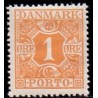 Danmark Portomærke 1921 AFA nr. 9 **/NHM stemplet/used