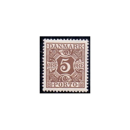 Danmark Portomærke 1921 AFA nr. 11 **/NHM stemplet/used