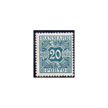 Danmark Portomærke 1921 AFA nr. 13 **/NHM stemplet/used