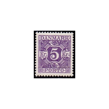 Danmark Portomærke 1921 AFA nr. 16 **/NHM stemplet/used