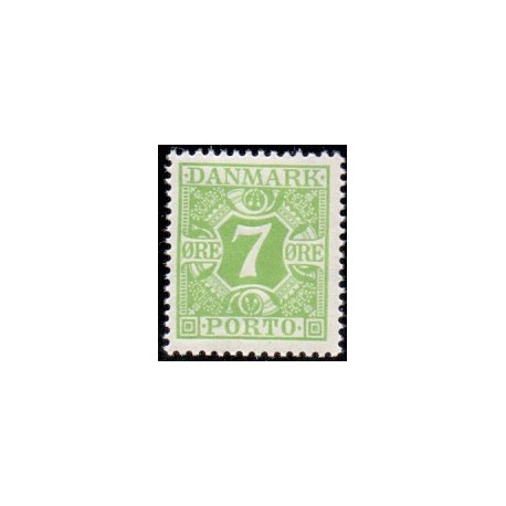 Danmark Portomærke 1921 AFA nr. 17 **/NHM stemplet/used