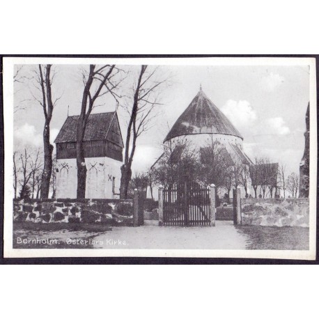 Bornholm Østerlars kirke ubrugt (Karl Olsen 152)
