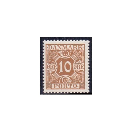 Danmark Portomærke 1930 AFA nr. 22 **/MNH stemplet/used