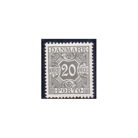Danmark Portomærke 1930 AFA nr. 23 **/MNH stemplet/used