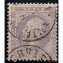 Norge. 1856-57. 3 Sk. Lillagrå, AFA nr 3 *  st. stemplet postfrisk