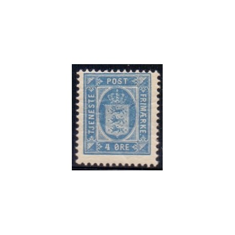 Danmark Tjenste 1875 AFA nr 5B **/MNH stemplet/used