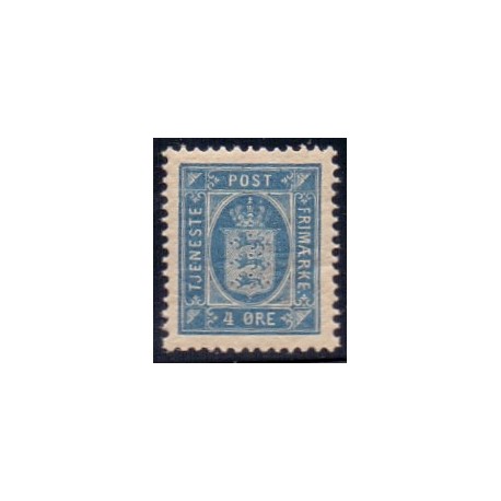 Danmark Tjenste 1875 AFA nr 5C **/MNH stemplet/used