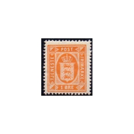 Danmark Tjenste 1914-20 AFA nr 11 **/MNH stemplet/used