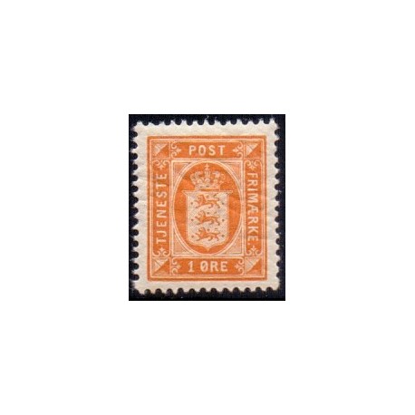 Danmark Tjenste 1902 AFA nr 8 **/MNH stemplet/used