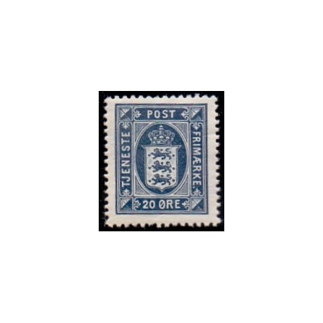 Danmark Tjenste 1914-20 AFA nr 17 **/MNH stemplet/used