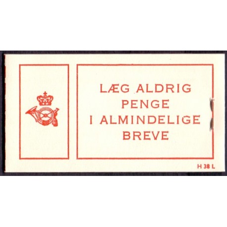Danmark 5 kr. frimærkehæfte AFA H34L