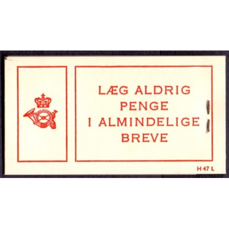 Danmark 5 kr. frimærkehæfte AFA H34L