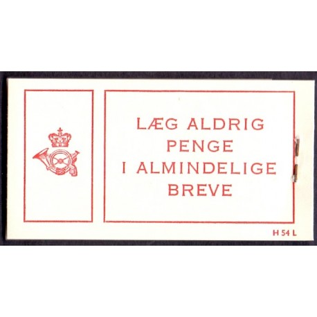 Danmark 5 kr. frimærkehæfte AFA H34L