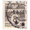 1933. Bølgelinieudgaven. AFA nr. 201a tp. II. postfrisk    Stemplet FDC