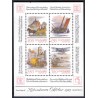 1986. Hafnia 87 Blok II. med variant, AFA nr. 852x postfrisk  Stemplet FDC