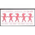 Sverige. 1993. Julefrimærker. AFA nr. 1729-30 postfrisk parstykke Stemplet hæfte FDC parstykkke SWEDEN **/o