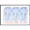 Sverige. 1988. Julefrimærker. AFA nr. 1470-75 postfrisk 6-blok Stemplet hæfte FDC parstykkke SWEDEN **/o