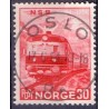 1954. Jernbanejubilæum. LUX -Stemplet AFA nr. 399