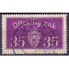 Tjenste. 1933 LUX -Stemplet AFA nr. TJ 17