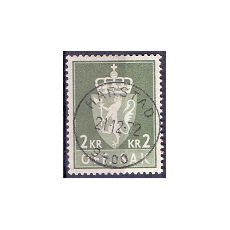 Tjenste. 1968-75 LUX -Stemplet AFA nr. TJ 89F