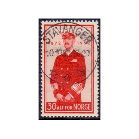 1952. Kong Haakon. LUX -Stemplet AFA nr. 390