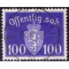 Tjenstemærke. LUX -Stemplet AFA nr. TJ 40