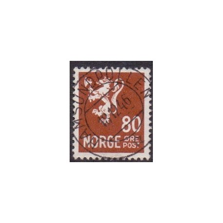 1946. Farveændringer og suppleringsværdier. LUX -Stemplet AFA nr. 336