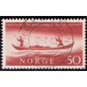 1963. Postforbindelser i Nordnorge. LUX -Stemplet AFA nr. 508
