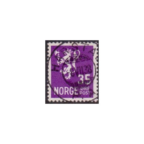 1937-38 Dybtryk. LUX -Stemplet AFA nr. 188