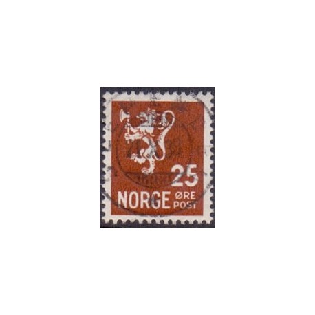 1937-38 Dybtryk. LUX -Stemplet AFA nr. 186