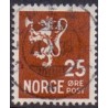 1937-38 Dybtryk. LUX -Stemplet AFA nr. 186