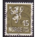 1937-38 Dybtryk. LUX -Stemplet AFA nr. 186