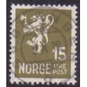 1937-38 Dybtryk. LUX -Stemplet AFA nr. 186