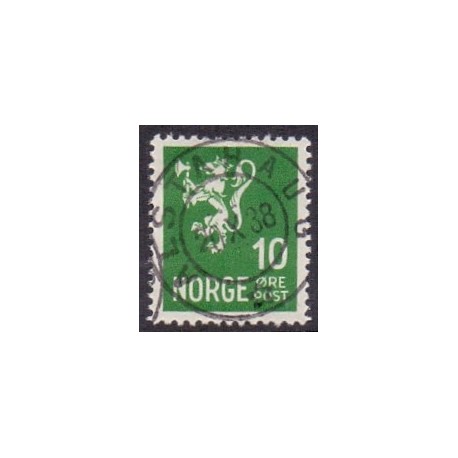 1937-38 Dybtryk. LUX -Stemplet AFA nr. 182