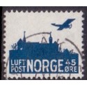 1937. Luftpost. LUX -Stemplet AFA nr. 176
