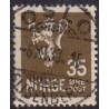 1926. Ny løvetype. LUX -Stemplet AFA nr. 122