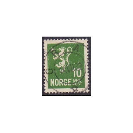 1926. Ny løvetype. LUX -Stemplet AFA nr. 118