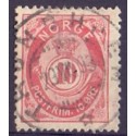 1926. Ny løvetype. LUX -Stemplet AFA nr. 118