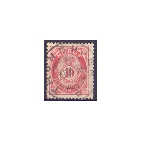 1926. Ny løvetype. LUX -Stemplet AFA nr. 118
