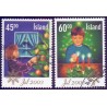 Island. 2003. Julefrimærker, AFA nr. 1034-35 **, stemplet FDC