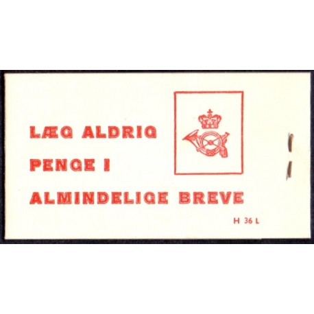 Danmark 5 kr. frimærkehæfte AFA H34L